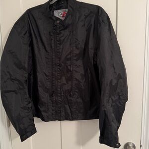 Joe Rocket Black Windbreaker Jacket